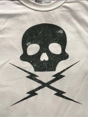 Death Proof Tarantino horror weird cult movie white size Large Unisex T-shirt